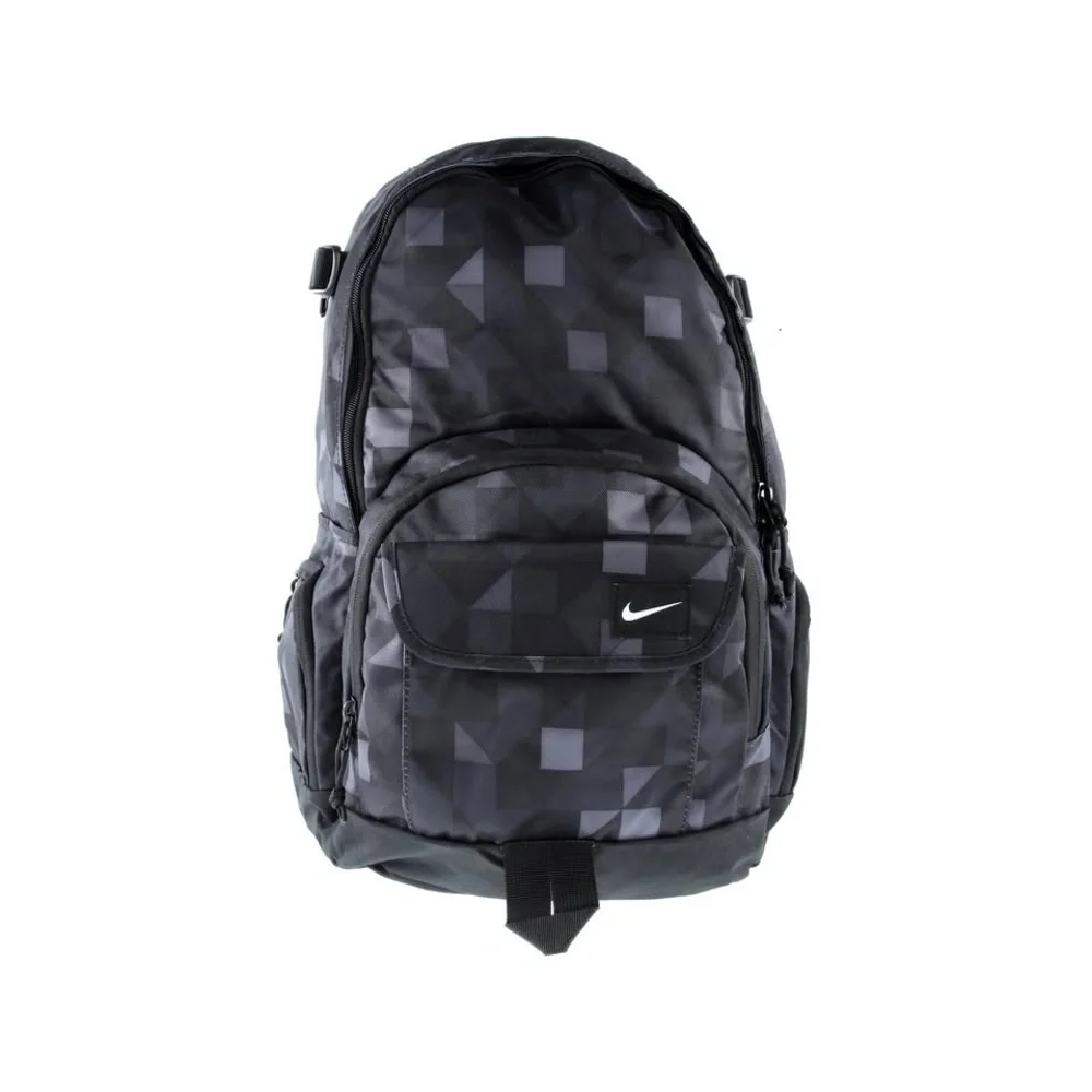 Backpack Unisex Black EUC Geometric pattern